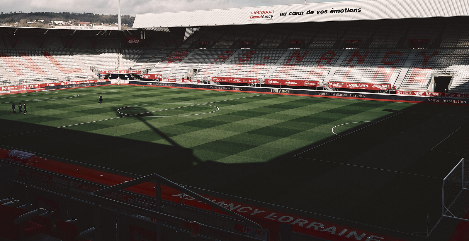 Tableau du classement de Ligue 2 avec l'AS Nancy Lorraine et ses poursuivants