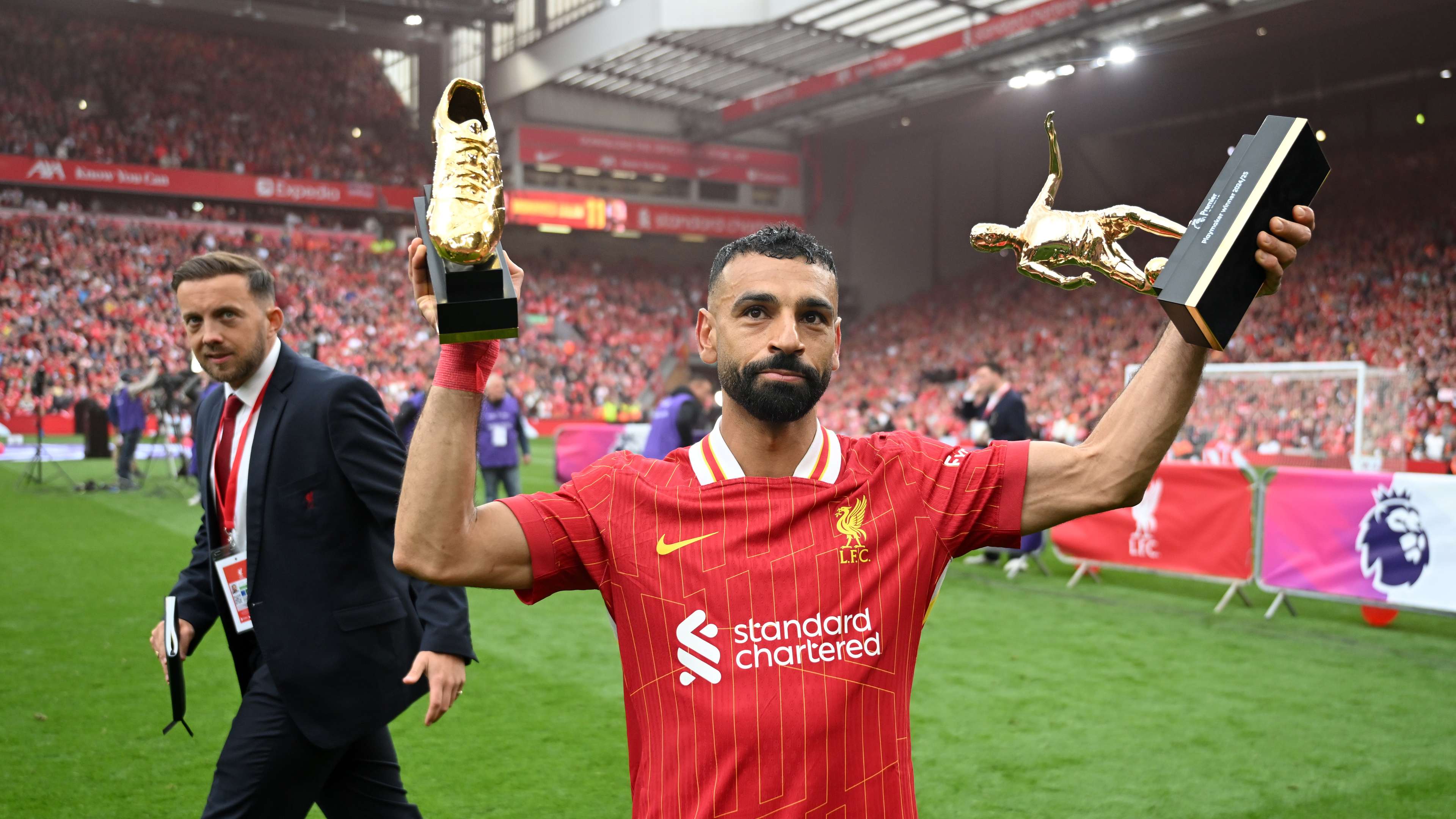 Alan Shearer en exclusivité : La forme de Salah incarne l&rsquo;esprit de Liverpool, tandis qu&rsquo;Arteta mérite des éloges