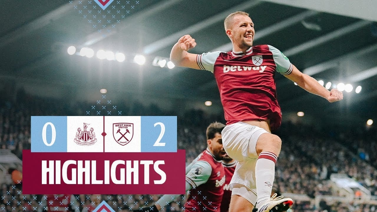 West Ham contre Newcastle : Pariez sur des buts en seconde mi-temps ce dimanche
